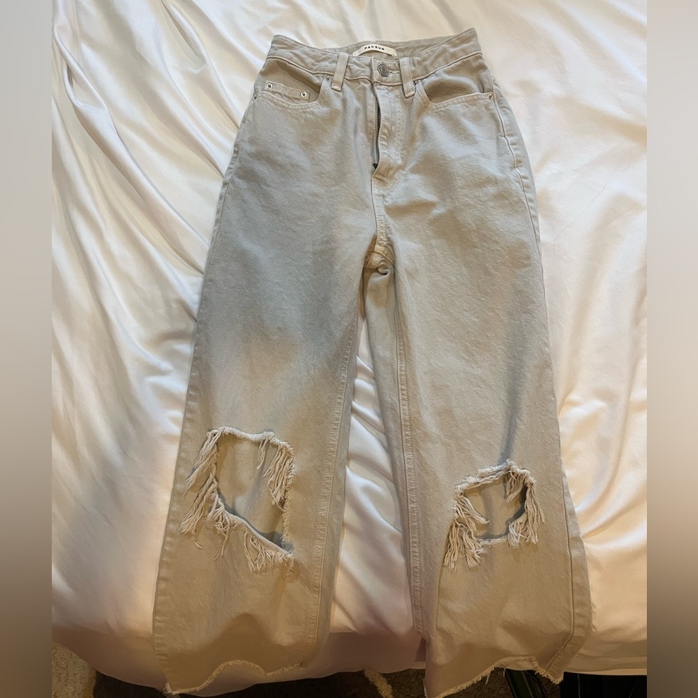 Super cute khaki colored Pacsun jeans